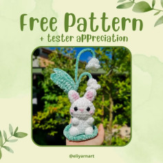 ✨️Bunnys free pattern realise✨️