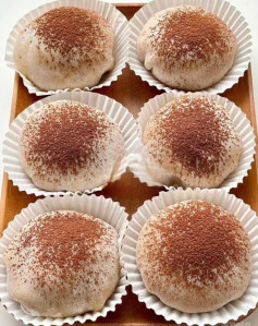 CÁCH LÀM BÁNH MOCHI TRÀ SỮA KEM SOCOLA .