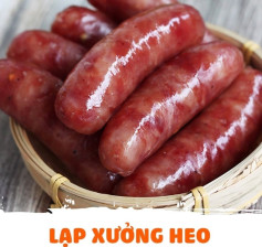 Cách làm lạp xưởng heo