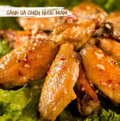 cánh gà chiên nước mắm