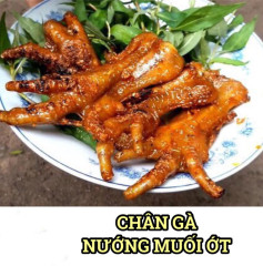 chân gà nướng sả ớt