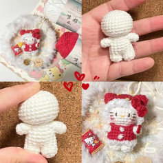 CHART MÓC MÈO HELLO KITTY NĂM MỚI #handmade #crotchet #lenhandmade #chartdichtiengvi