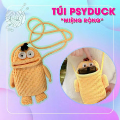 Chart móc túi đeo chéo PSYDUCK “miệng rộng”