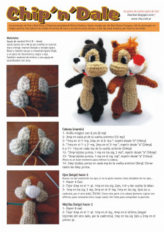 ChipnDale Un patron de crochet gratis de Irka!