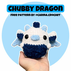 chubby dragon free pattern