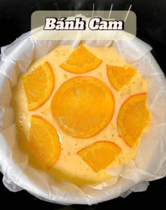 công thức làm Bánh Cam