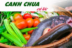 công thức nấu Canh chua cá lóc