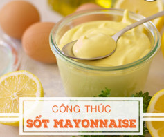 công thức sốt mayyonnaise