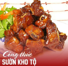 công thức sườn kho tộ