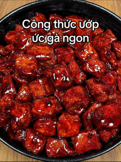 công thức ướp ức gà ngon tuyệt