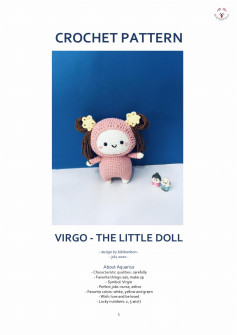 CROCHET PATTERN VIRGO - THE LITTLE DOLL