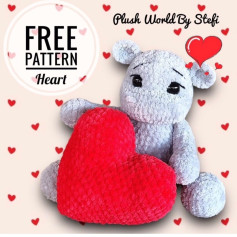 free amigurumi pattern red heart