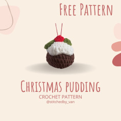 **FREE Christmas Pudding Pattern!**