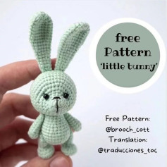 free pattern little bunny, Cute Bunny