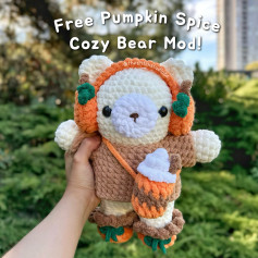 free pumpkin spice cozy bear mod