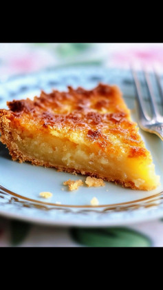 French Coconut Pie