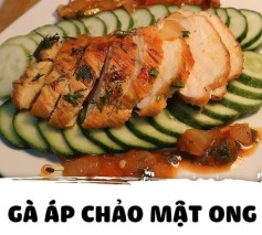 GÀ ÁP CHẢO MẬT ONG