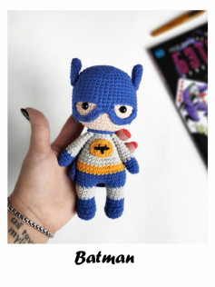 hero Batman crochet pattern