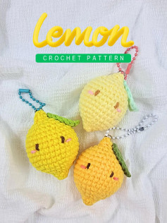 Lemon 🍋amigurumi crochet pattern