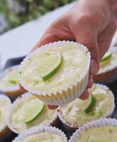 Mini Tortinha Cheesecake de Limão