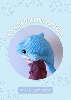 no sew dolphin pattern