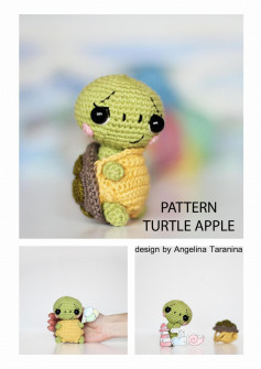 pattern turtle apple