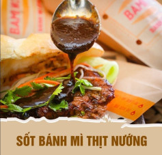 sốt bánh mì thịt nướng