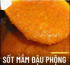 Sốt mắm đậu phộng