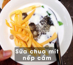 SỮA CHUA MÍT NẾP CẨM