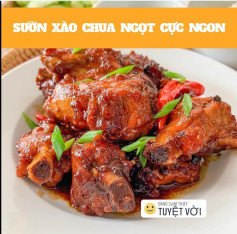 SƯỜN CHUA NGỌT TỐN CƠM 😋😋