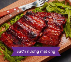 SƯỜN NƯỚNG MẬT ONG