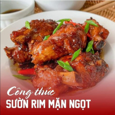 SƯỜN RIM MẶN NGỌT