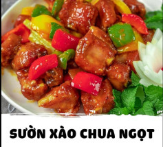 SƯỜN XÀO CHUA NGỌT THEO C.ÔNG THỨC CỰC KỲ ĐƠN GIẢN