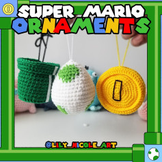 Super Mario Ornaments