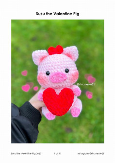 Susu the Valentine Pig