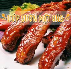 Ướp sườn mật ong