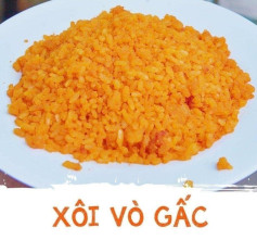 Xôi vò gấc