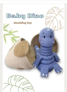 baby dino stackingtoy