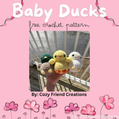 baby ducks crochet pattern