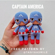 captain america free pattern