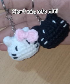 Chart móc len mèo mini ✨✨ ✨✨