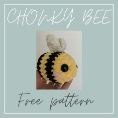 chonky bee free pattern