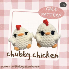 chubby chicken crochet pattern