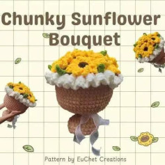 chunky sunflower bouquet