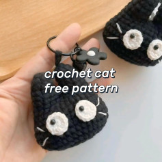 crocher cat free pattern ♥