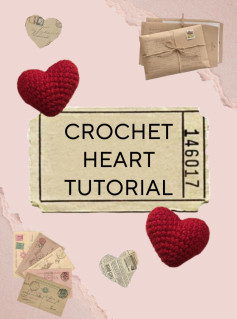 crochet heart tutorial