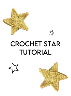 CROCHET STAR tutorial