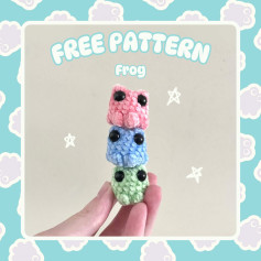 🐸💚 Free amigurumi Pattern: Frog 💚🐸