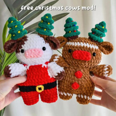 free christmas cows mod