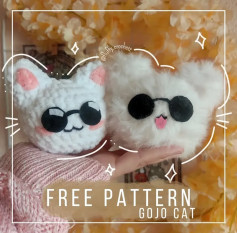 free pattern gojo cat